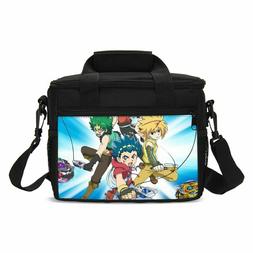 Beyblade Print For Students Kid Boys Girls School Insulated 