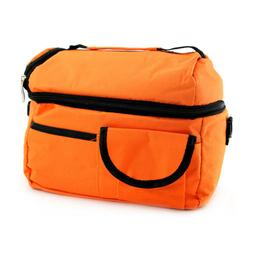 Insulated Lunch Bag Mini Cooler With Shoulder Strap For Scho