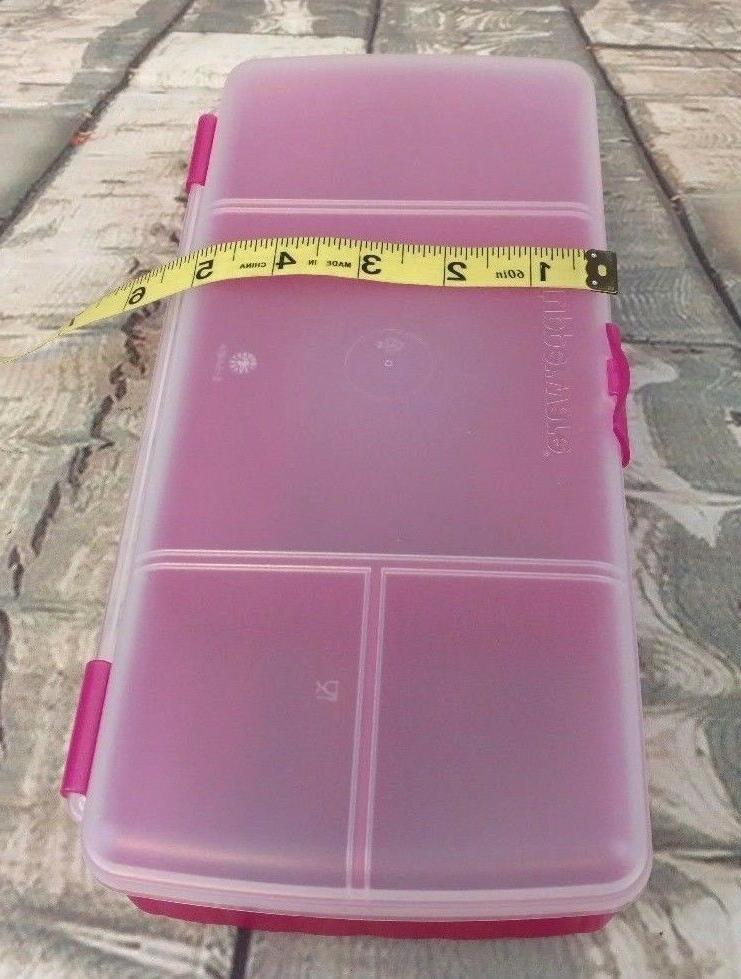 Tupperware Lunch N Things Divided Container with Clear Keeper