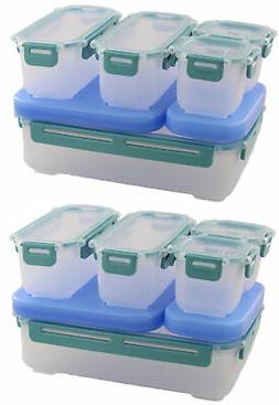 Rubbermaid LunchBlox Large Entree Kit with Side and Snack Co