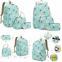 School Backpack For Girls Teens Bookbag Set Cute Student 3 I