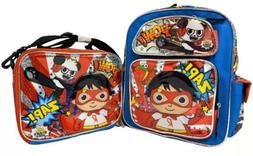 Ryan World Small 12" inches School Backpack & Lunch Box 